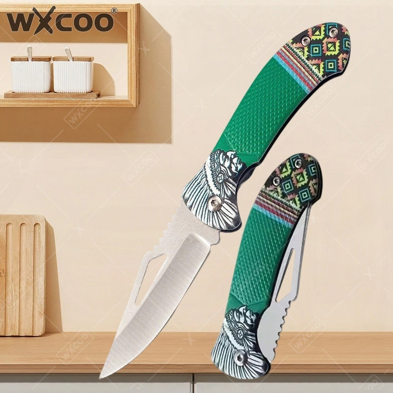 Kitchen Gadgets Pakistan - WXCOO Folding Knife Stainless Steel Cooking