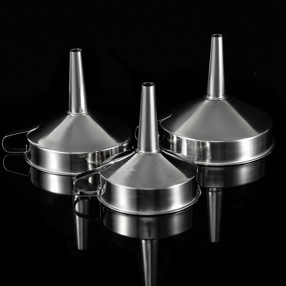 Kitchen Gadgets Pakistan - 1Pc Stainless Steel Cooking Oil Funnel