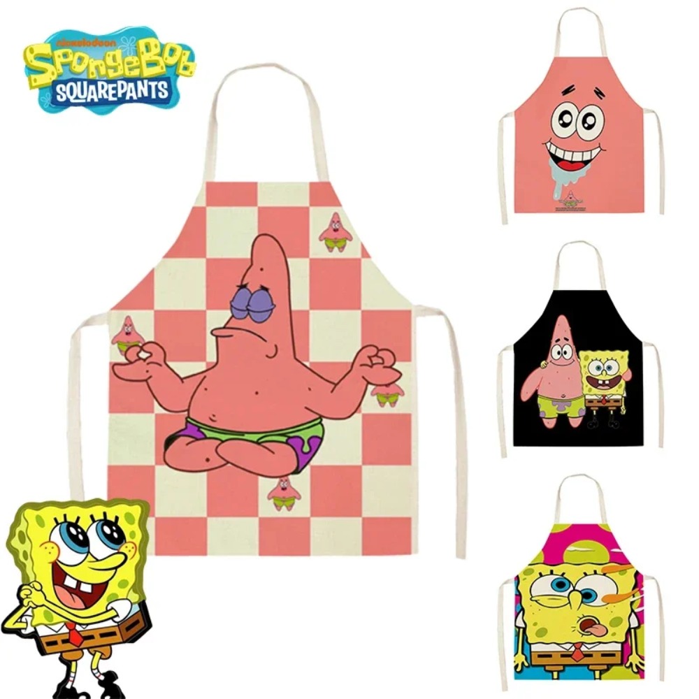 Kitchen Gadgets Pakistan - SpongeBob Patrick Kitchen Aprons for Adults