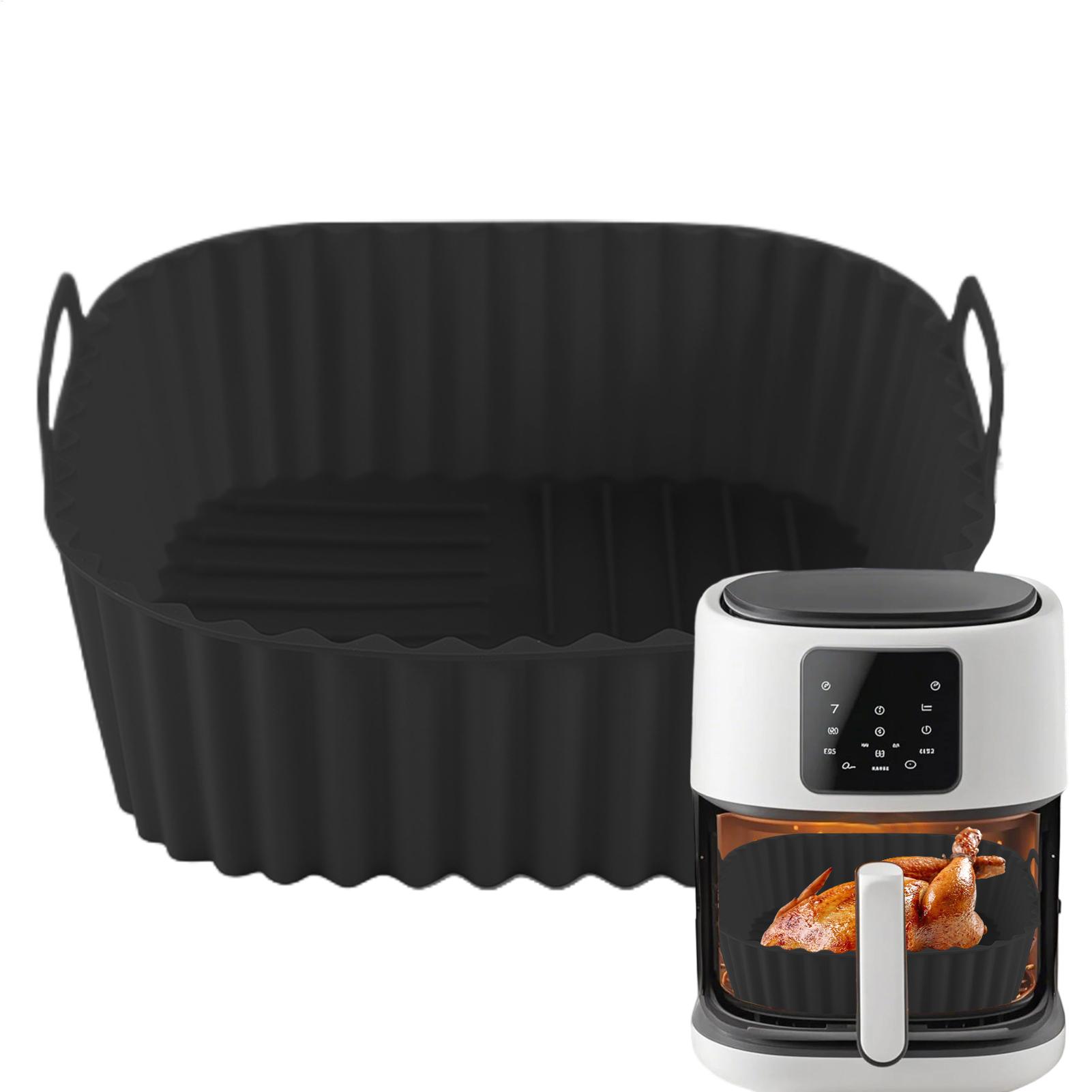 Kitchen Gadgets Men - Silicone Air Fryer Liners Pot Square