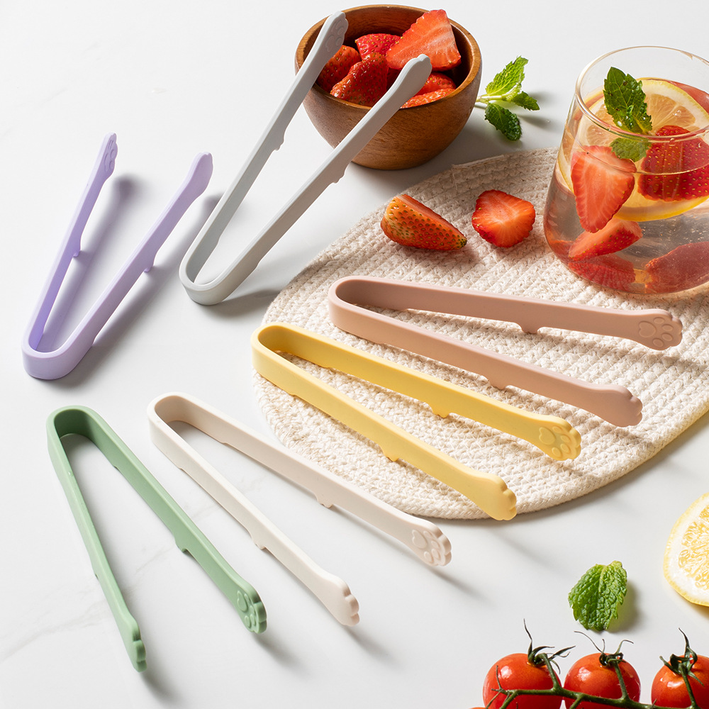 Kitchen Gadgets Pakistan - Cute Cat Paw Silicone Food Tongs