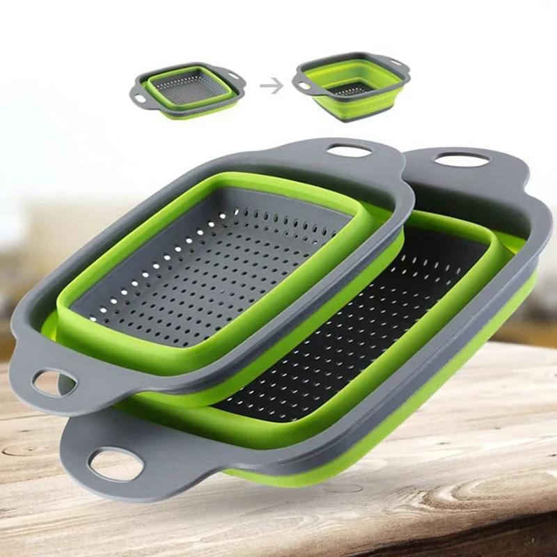 Kitchen Gadget Amazon - NEW Foldable Vegetable Washing Basket Vegetable