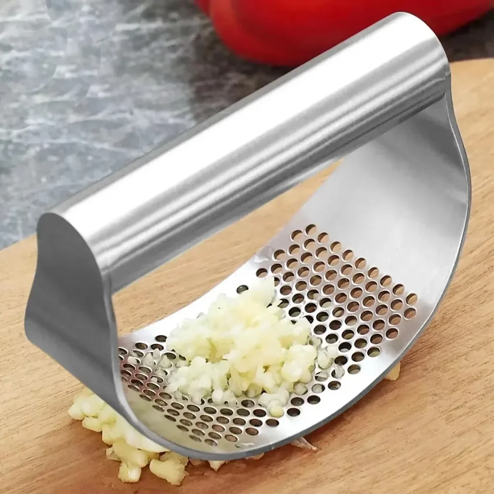 Kitchen Gadget Amazon - Stainless Steel Garlic Press Squeezer Manual