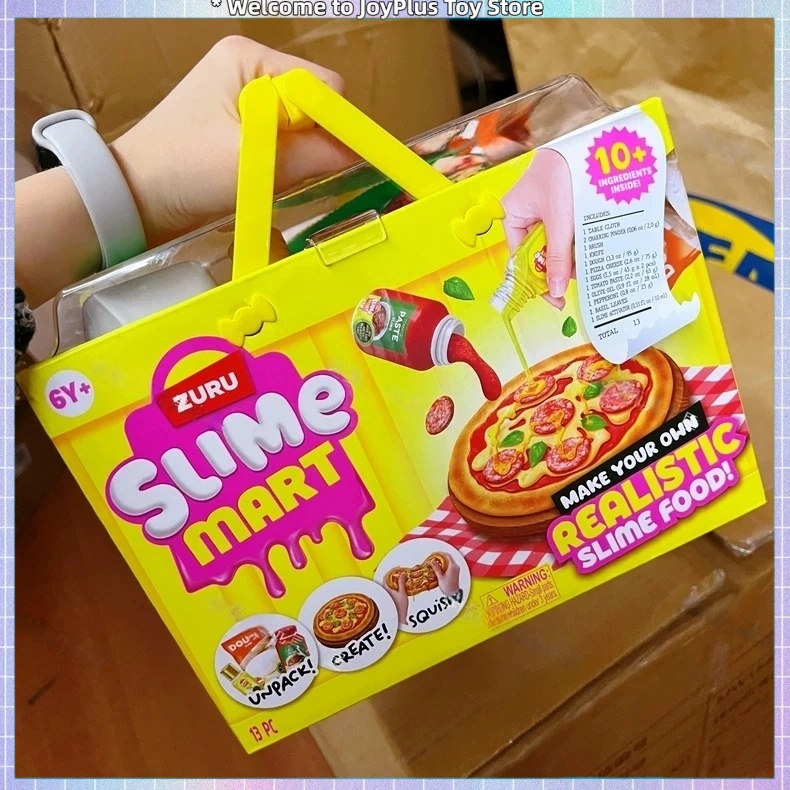 Kitchen Gadgets For Kids - ZURU Slime Mart Hamburger Pizza Series
