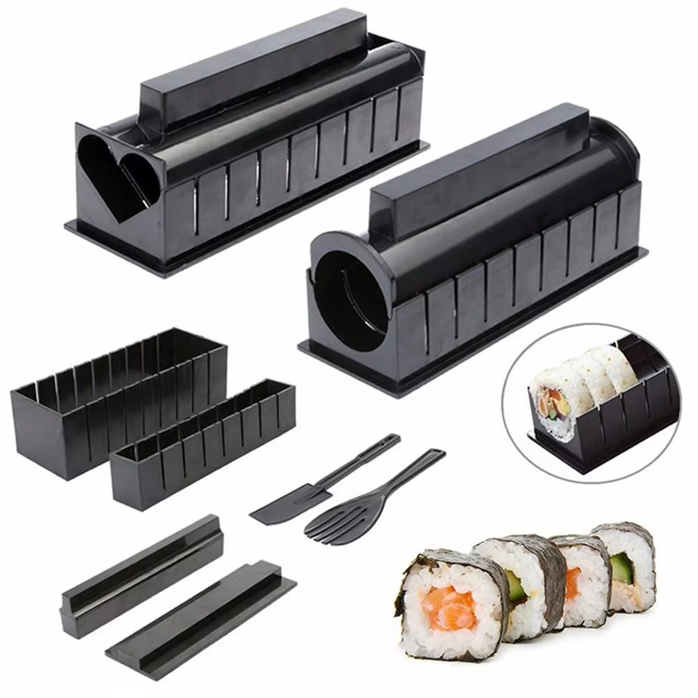 Kitchen Gadget Amazon - 3/10pcs Set Japanese Sushi Maker 3
