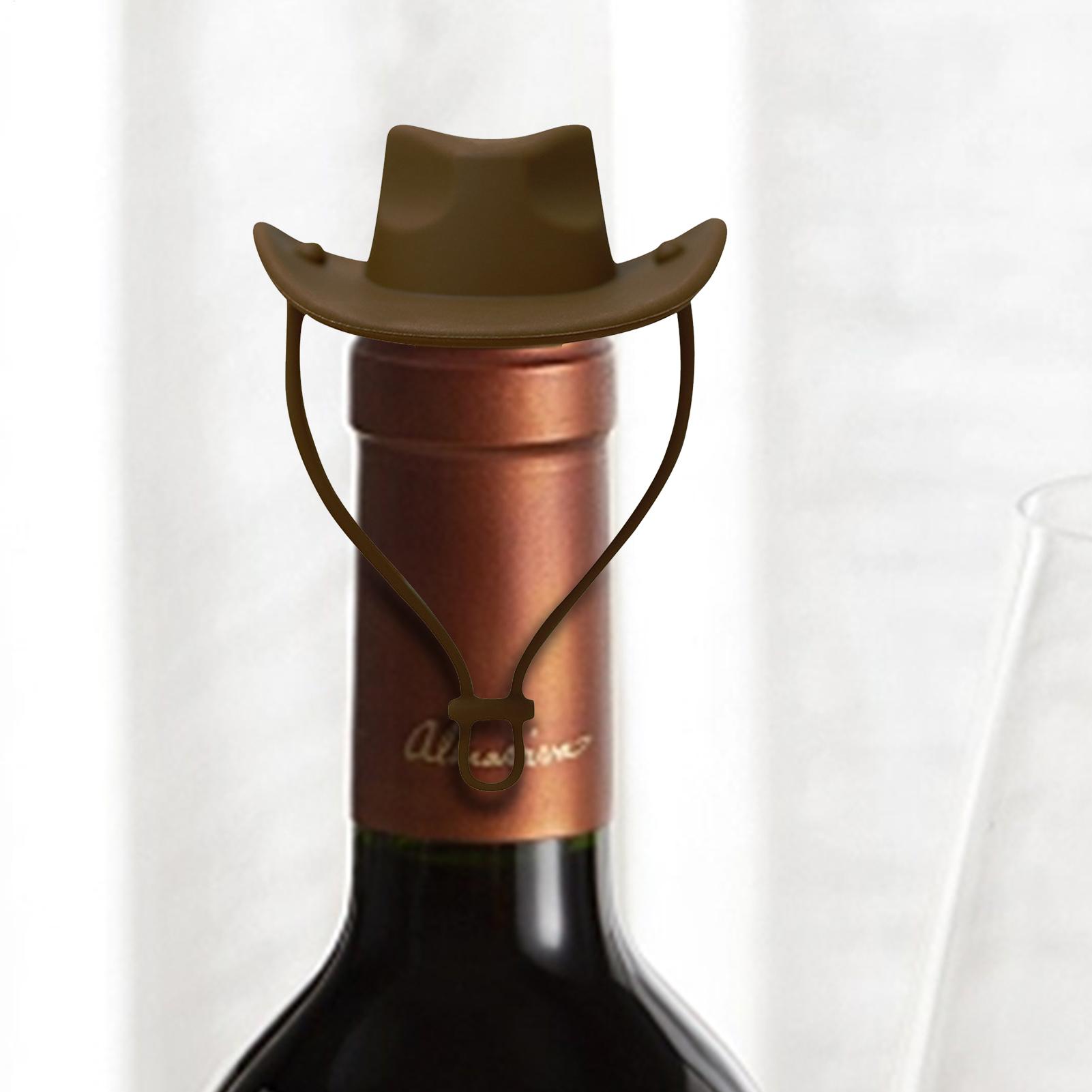 Cowboy Hat Wine Stopper Cowboy - Kitchen Gadgets Men ulasan dan harga