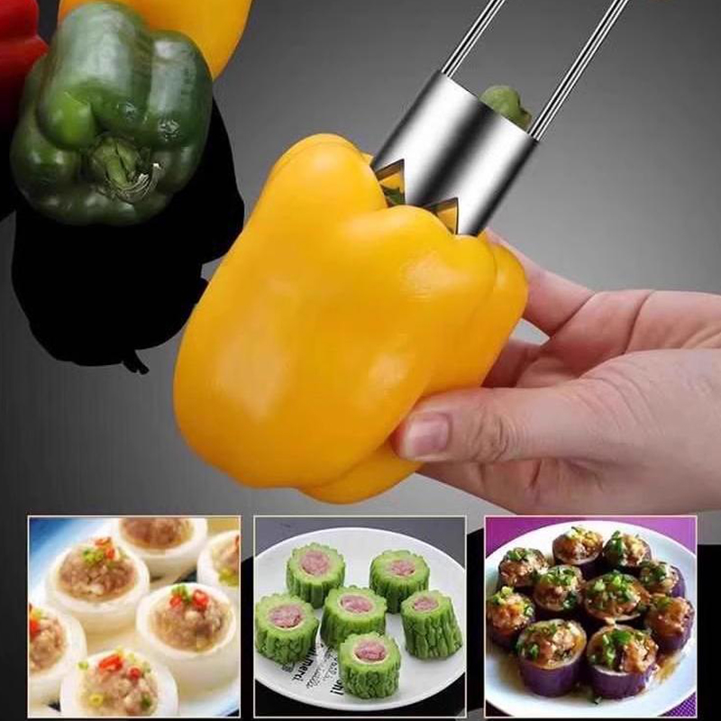 Stainless Steel Fruit Core Rem - Kitchen Gadgets & Toys ulasan dan harga