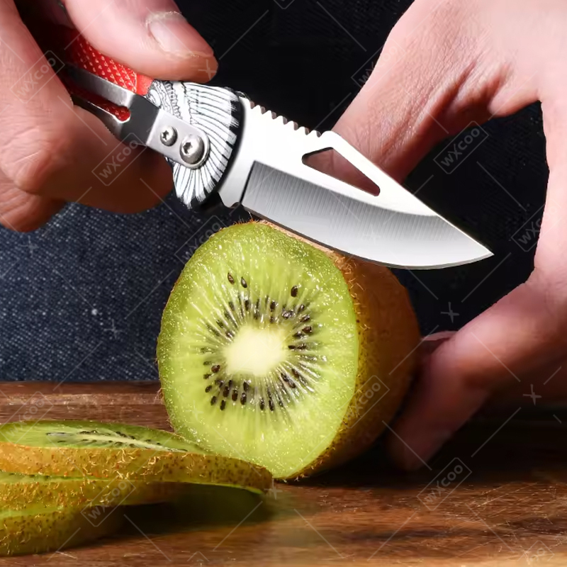 WXCOO Folding Knife Stainless  - Kitchen Gadgets Pakistan ulasan dan harga