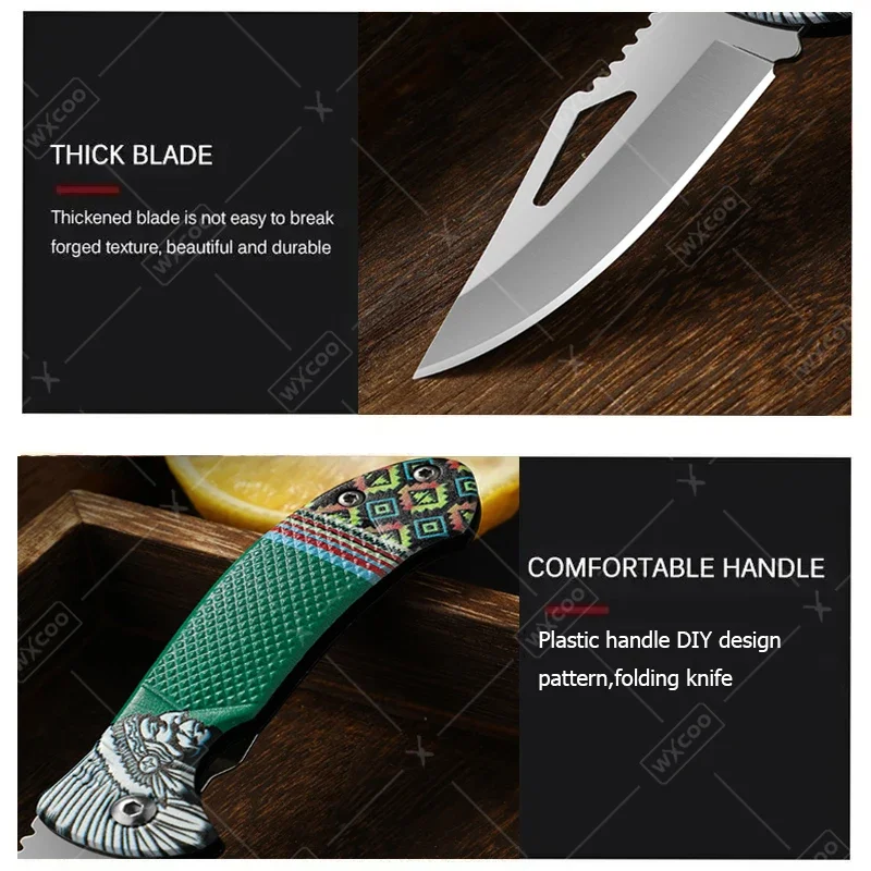 WXCOO Folding Knife Stainless  - Kitchen Gadgets Pakistan ulasan dan harga