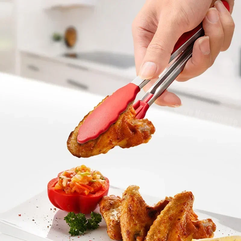 7 Inch Non-Slip Food Tongs Cre - Kitchen Gadgets Pakistan ulasan dan harga