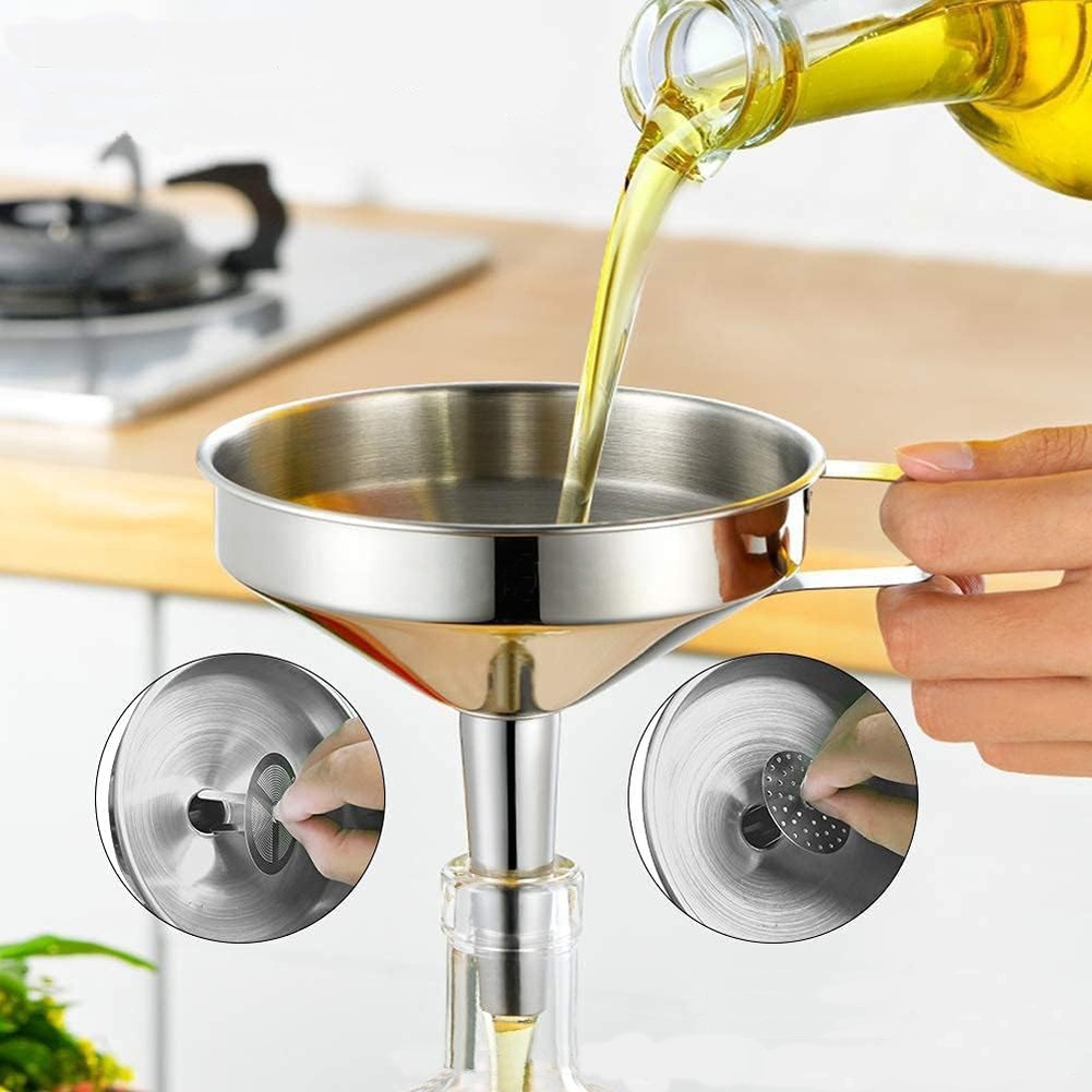 1Pc Stainless Steel Cooking Oi - Kitchen Gadgets Pakistan ulasan dan harga