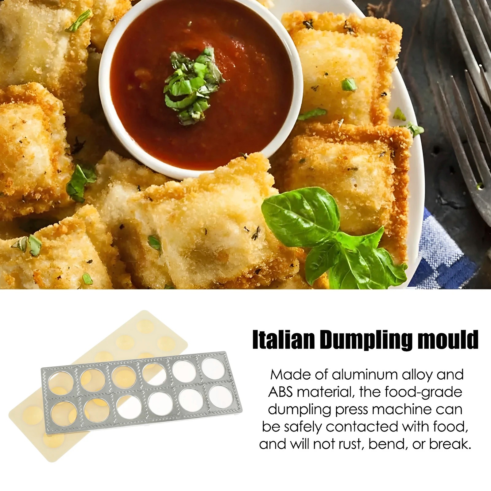Dumpling Mold 12 Holes Ravioli - Kitchen Gadgets Pakistan ulasan dan harga