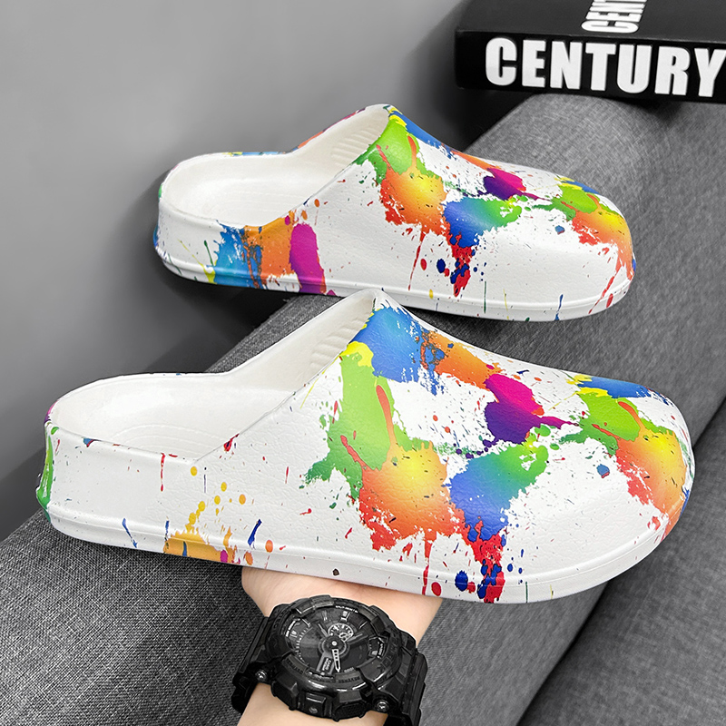 Men Women Graffiti Clogs EVA S - Kitchen Gadgets For Men ulasan dan harga