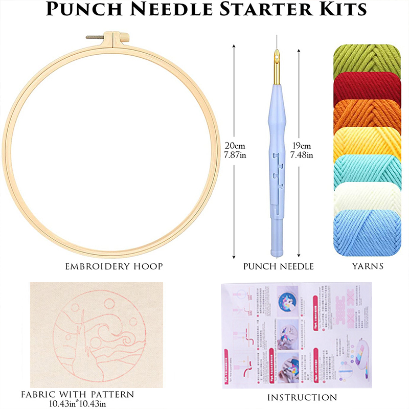GATYZTORY Punch Needle Embroid - Kitchen Gadgets Crossword ulasan dan harga