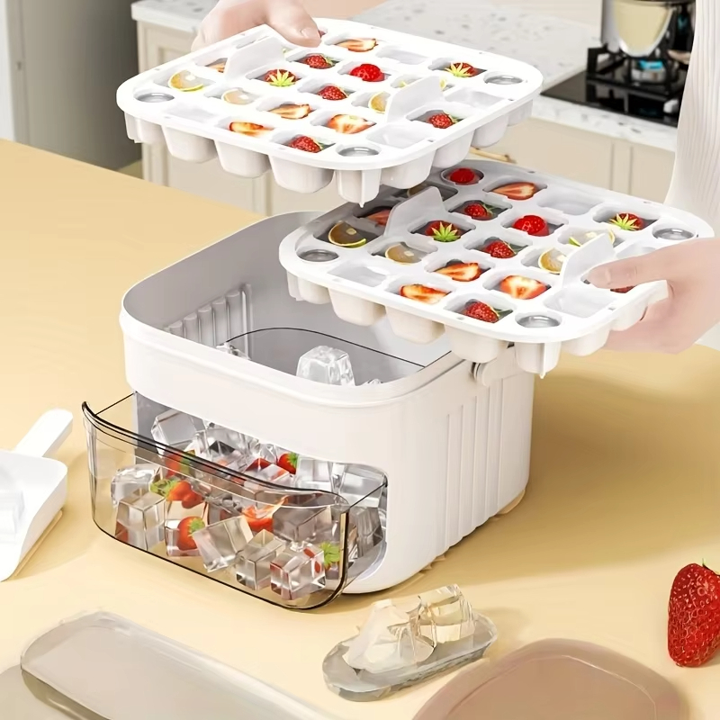 Compact Double Layer Ice Cube  - Kitchen Gadget Amazon ulasan dan harga