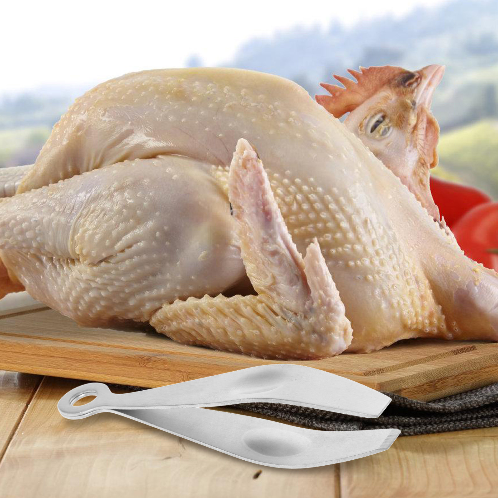 2Pcs Stainless Steel Fish Bone - Kitchen Gadgets Men ulasan dan harga