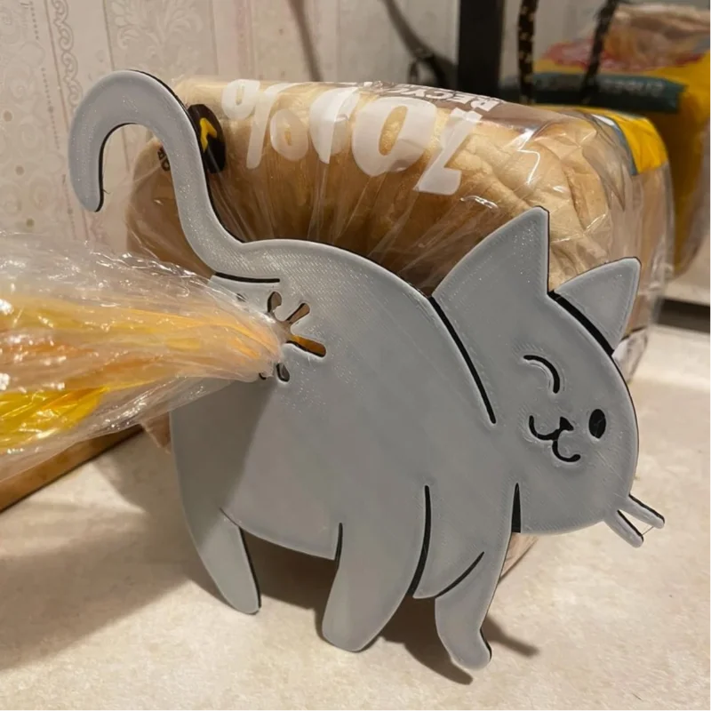 Bag Clips 3d Printed Cat Butt  - Kitchen Gadgets For Kids ulasan dan harga