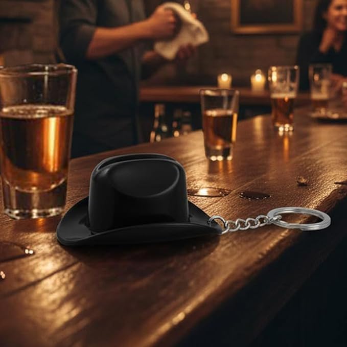 2 PCS Cowboy Hat Design Bottle - Kitchen Gadgets Men ulasan dan harga