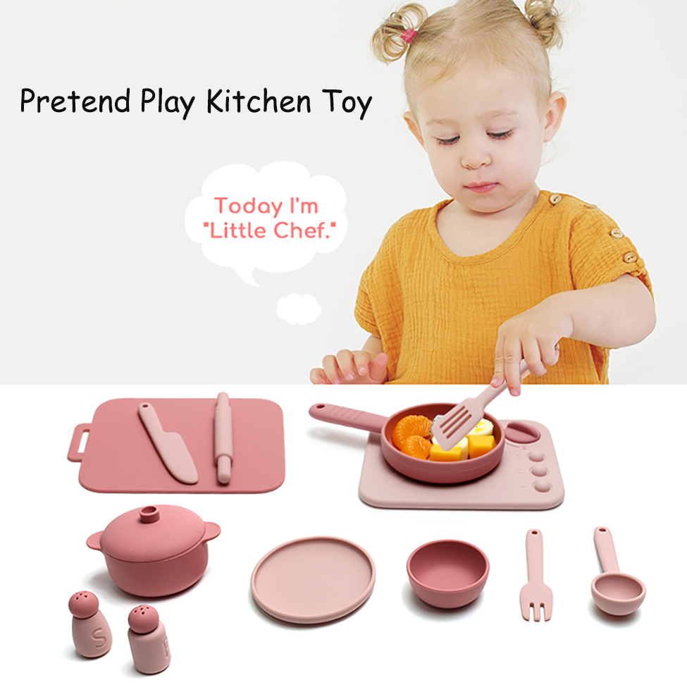 13 Pcs Set Silicone Cooking Pl - Kitchen Gadgets For Kids ulasan dan harga