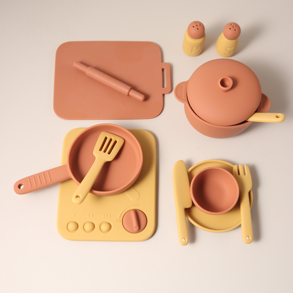 13 Pcs Set Silicone Cooking Pl - Kitchen Gadgets For Kids ulasan dan harga