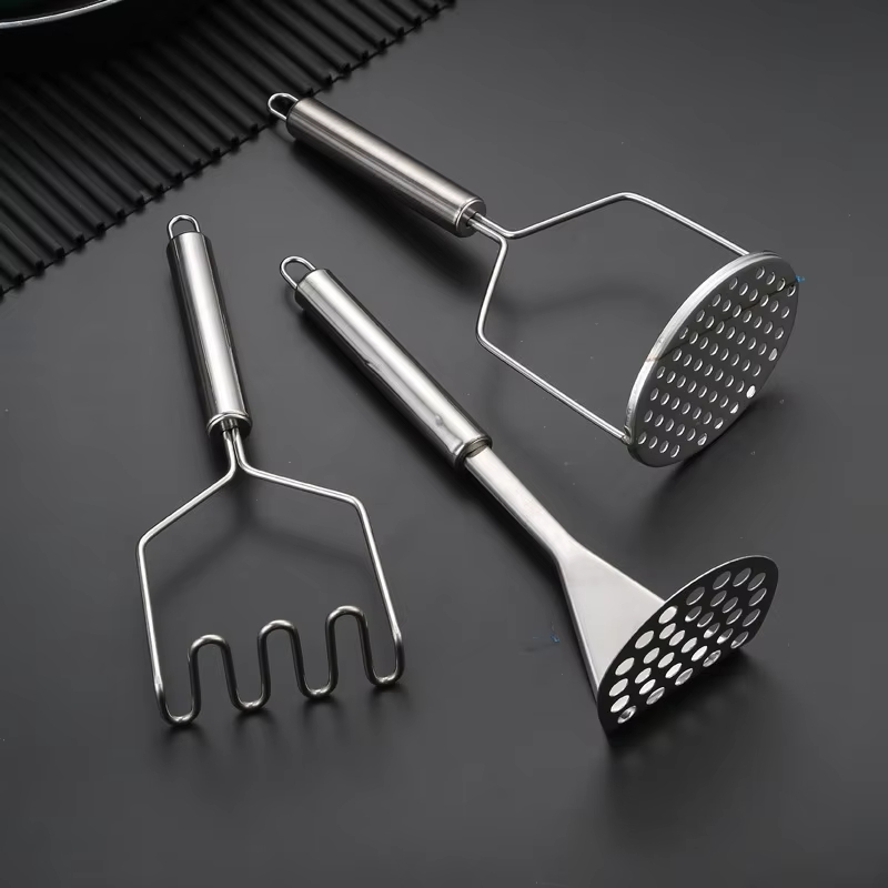 Stainless Steel Potato Masher  - Kitchen Gadgets For Kids ulasan dan harga