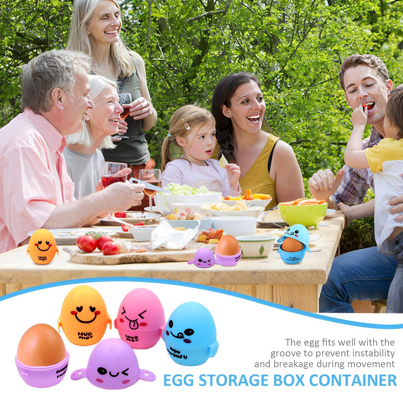 Travel Egg Container Cartoon S - Kitchen Gadgets Men ulasan dan harga