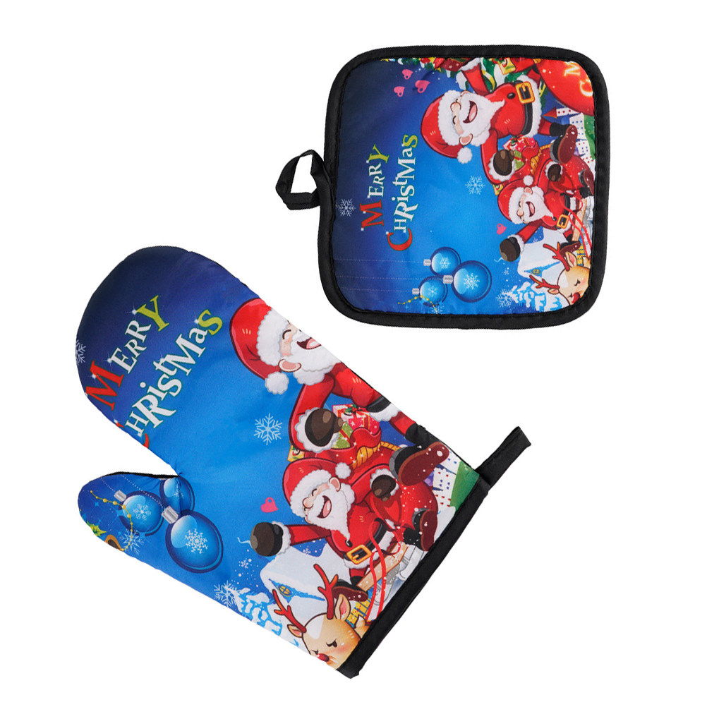 Heat Resistant Gloves Xmas Glo - Kitchen Gadgets Xmas ulasan dan harga