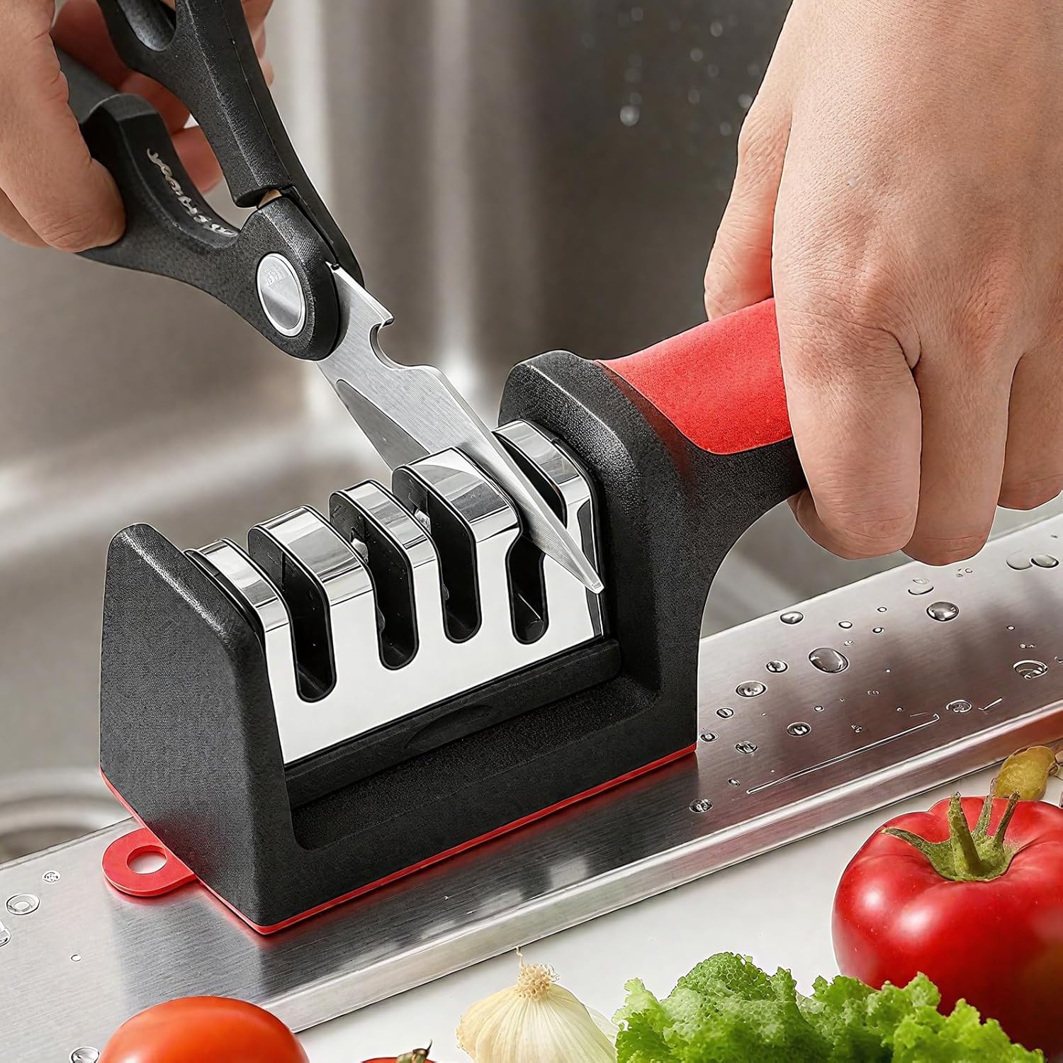 1 Pack Multi-Functional Knife  - Knife Sharpener ulasan dan harga