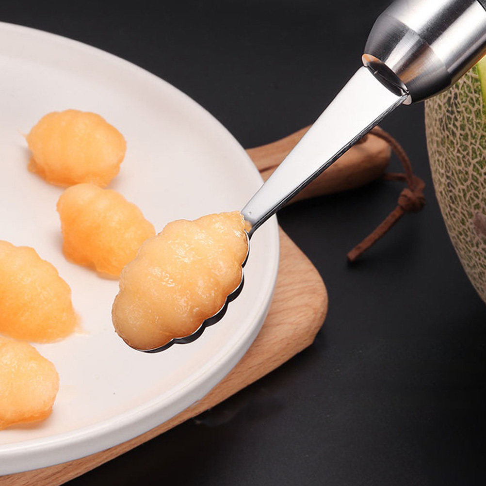 1Pcs Stainless Steel Fruit Sco - Kitchen Gadgets & Toys ulasan dan harga