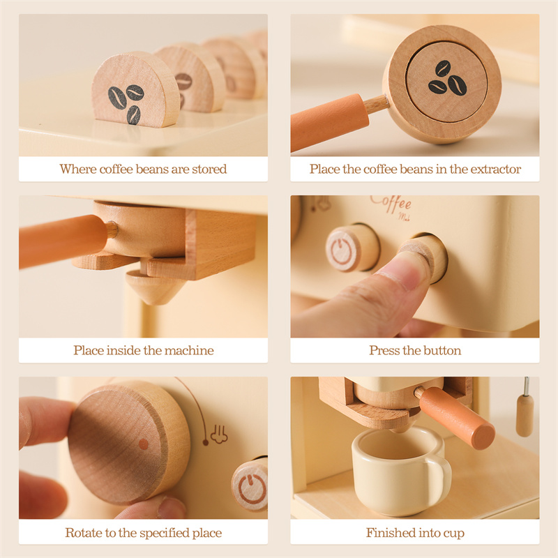 Kids Wooden Montessori Toy Set - Kitchen Gadgets For Kids ulasan dan harga