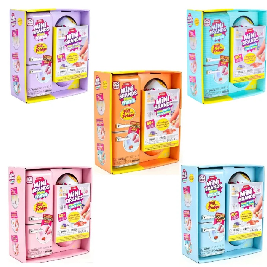 ZURU 5 Surprise Mini Fridge Ba - Kitchen Gadgets For Kids ulasan dan harga